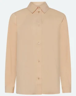Minimum Shirts | Harper long sleeved shirt 4238 - Creme De Peche CremeDePeche
