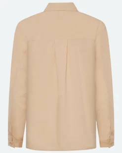 Minimum Shirts | Harper long sleeved shirt 4238 - Creme De Peche CremeDePeche