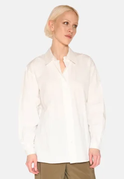 Minimum Shirts | Harper long sleeved shirt 4238 - Coco Milk CocoMilk