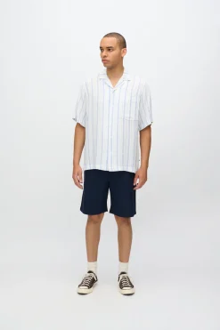 Minimum Shirts | Hayden relaxed short sleeved shirt 4218 - Angel Falls AngelFalls