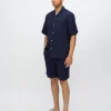 Minimum Shirts | Hayden relaxed short sleeved shirt 4216 - Sky Captain SkyCaptain