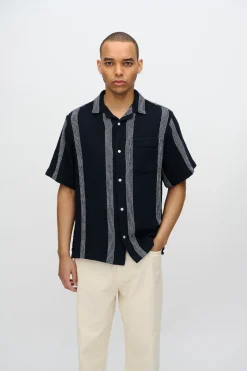 Minimum Shirts | Hayden relaxed short sleeved shirt 4219 - Sky Captain SkyCaptain