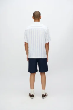 Minimum Shirts | Hayden relaxed short sleeved shirt 4218 - Angel Falls AngelFalls