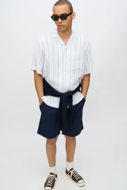 Minimum Shirts | Hayden relaxed short sleeved shirt 4218 - Angel Falls AngelFalls