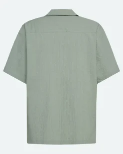 Minimum Shirts | Hayden relaxed short sleeved shirt 4216 - Iceberg Green IcebergGreen