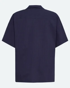 Minimum Shirts | Hayden relaxed short sleeved shirt 4216 - Sky Captain SkyCaptain