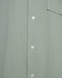 Minimum Shirts | Hayden relaxed short sleeved shirt 4216 - Iceberg Green IcebergGreen