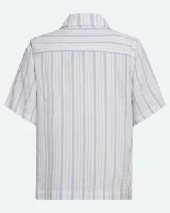 Minimum Shirts | Hayden relaxed short sleeved shirt 4218 - Angel Falls AngelFalls
