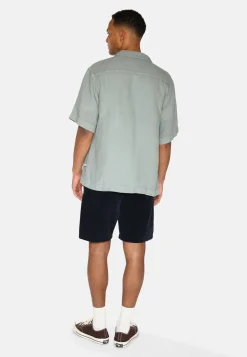 Minimum Shirts | Hayden short sleeved linen shirt 4115 - Gray Mist GrayMist