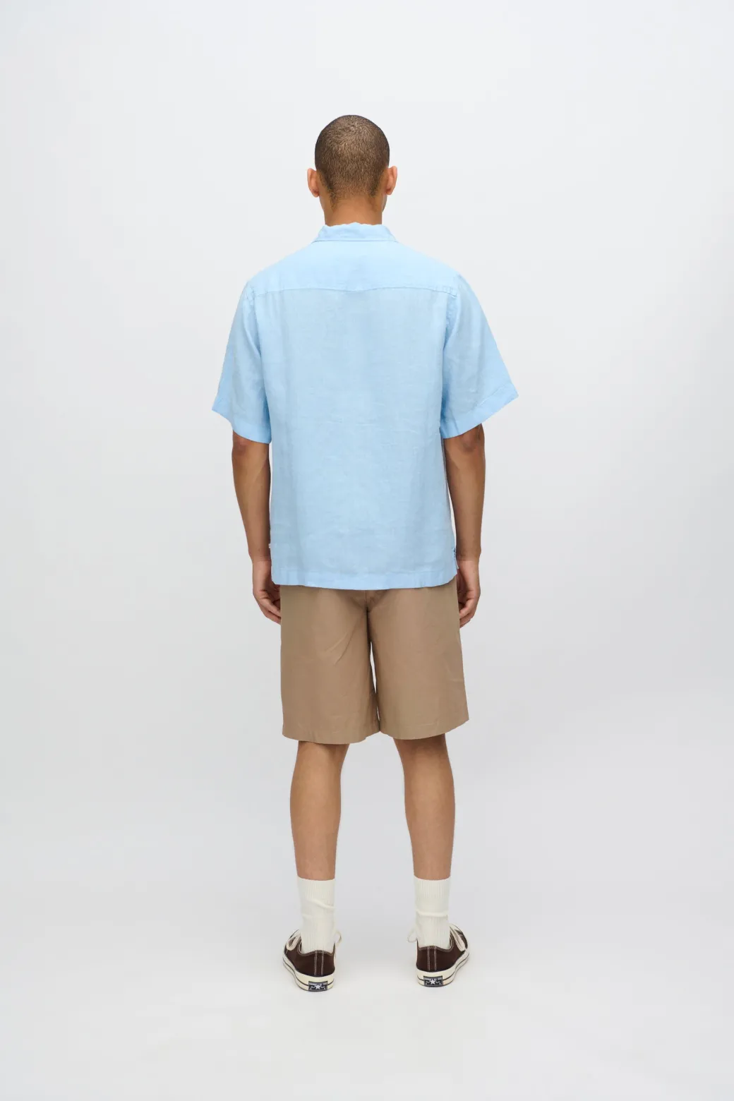 Minimum Shirts | Hayden short sleeved linen shirt 4115 - Angel Falls AngelFalls