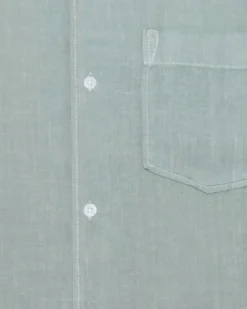 Minimum Shirts | Hayden short sleeved linen shirt 4115 - Gray Mist GrayMist