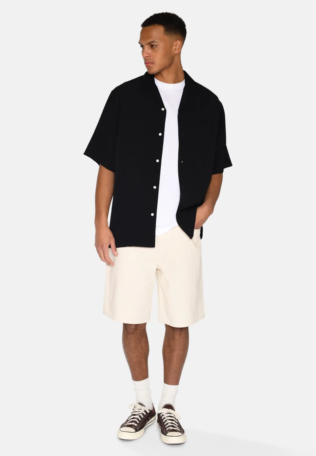 Minimum Shirts | Hayden short sleeved shirt 4116 - Black