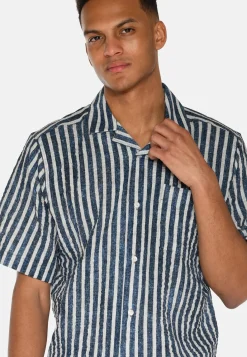 Minimum Shirts | Hayden short sleeved shirt 4144 - Sky Captain SkyCaptain