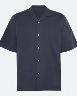 Minimum Shirts | Hayden short sleeved shirt 4169 - Sky Captain SkyCaptain