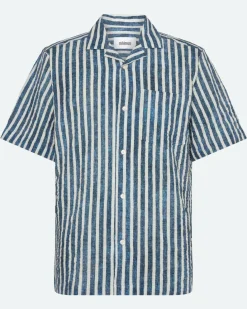 Minimum Shirts | Hayden short sleeved shirt 4144 - Sky Captain SkyCaptain