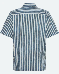 Minimum Shirts | Hayden short sleeved shirt 4144 - Sky Captain SkyCaptain