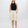 Minimum Shorts | Hedda casual bermuda shorts 4270 - Butter Cream ButterCream