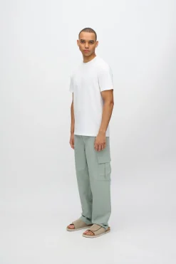 Minimum Pants | Huxley relaxed cargo pants 4233 - Iceberg Green IcebergGreen