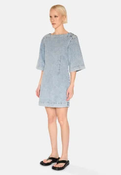 Minimum Dresses | Jamilla denim dress 3731 - Light Blue LightBlue