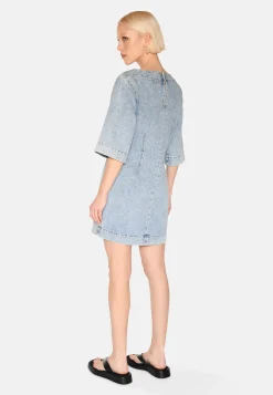 Minimum Dresses | Jamilla denim dress 3731 - Light Blue LightBlue