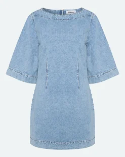 Minimum Dresses | Jamilla denim dress 3731 - Light Blue LightBlue