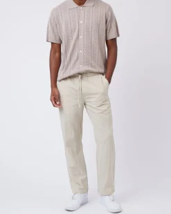Minimum Pants | Jennusa casual linen blend pants 3598 - Rainy Day RainyDay