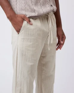 Minimum Pants | Jennusa casual linen blend pants 3598 - Rainy Day RainyDay