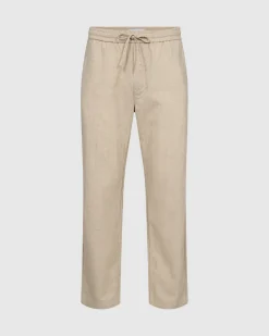 Minimum Pants | Jennusa casual linen blend pants 3598 - Rainy Day RainyDay