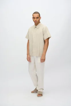 Minimum Shirts | Jerry short sleeved shirt 4231 - White Pepper WhitePepper