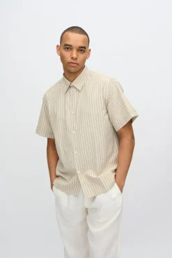Minimum Shirts | Jerry short sleeved shirt 4231 - White Pepper WhitePepper