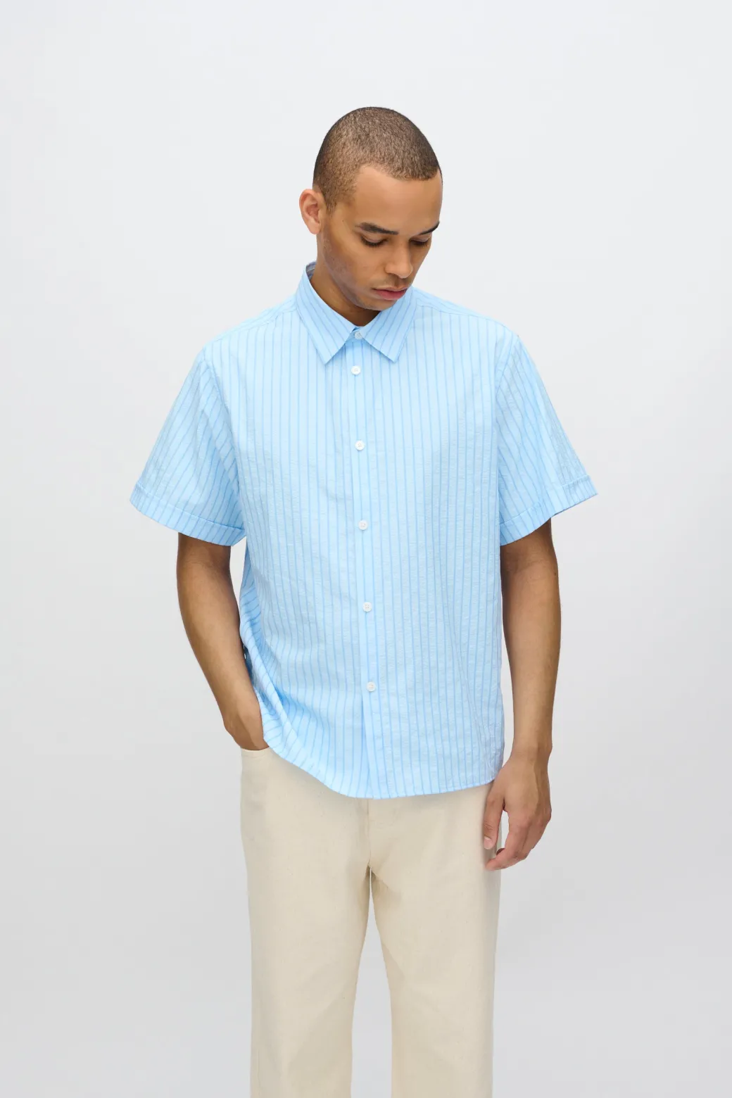 Minimum Shirts | Jerry short sleeved shirt 4231 - Angel Falls AngelFalls