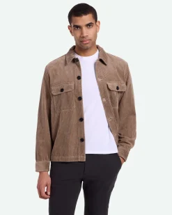 Minimum Shirts | Overshirts | Kaison 9133 Overshirt - Pine Bark PineBark