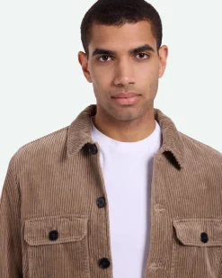 Minimum Shirts | Overshirts | Kaison 9133 Overshirt - Pine Bark PineBark