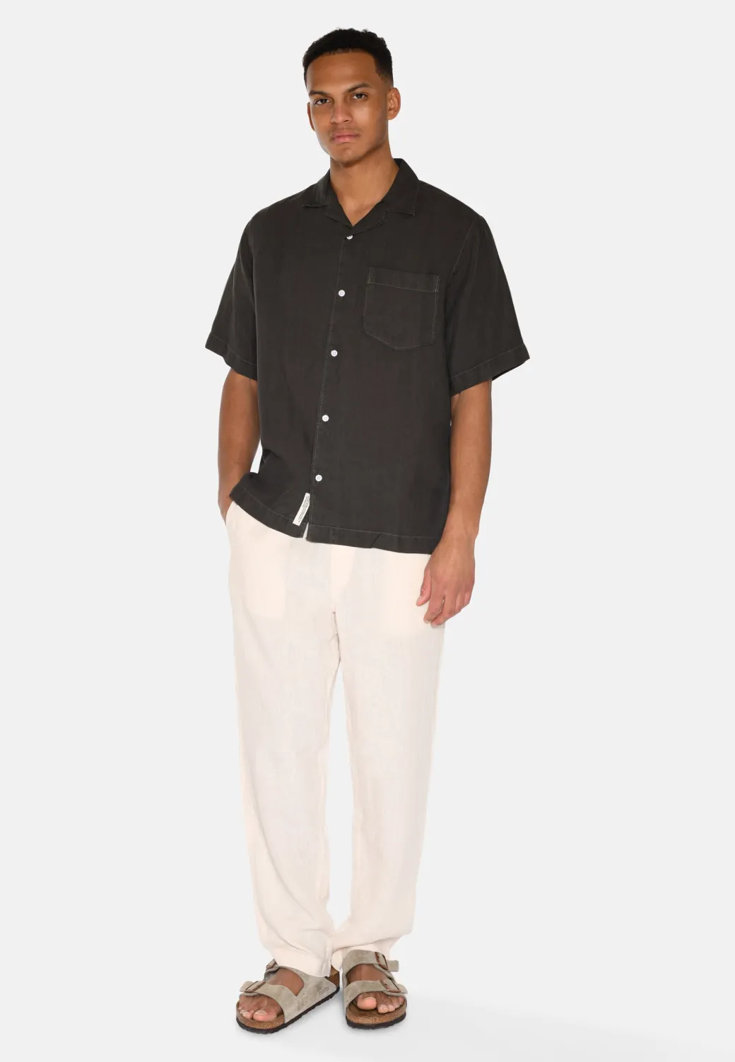 Minimum Pants | Kingsley casual linen pants 4115 - Rainy Day RainyDay