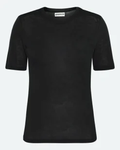 Minimum T-Shirts | Leia short sleeved t-shirt 4158 - Black Ink BlackInk
