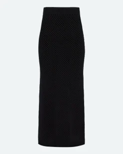 Minimum Skirts | Leila crochet skirt 4119 - Black