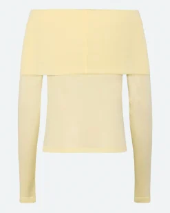 Minimum Blouses | Lena off shoulder t-shirt 4158 - Flan