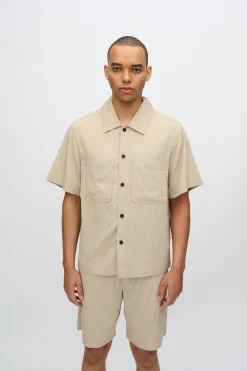 Minimum Shirts | Lennon short sleeved shirt 4222 - White Pepper WhitePepper