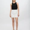Minimum Skirts | Lillys lace mini skirt 4256 - Coco Milk CocoMilk