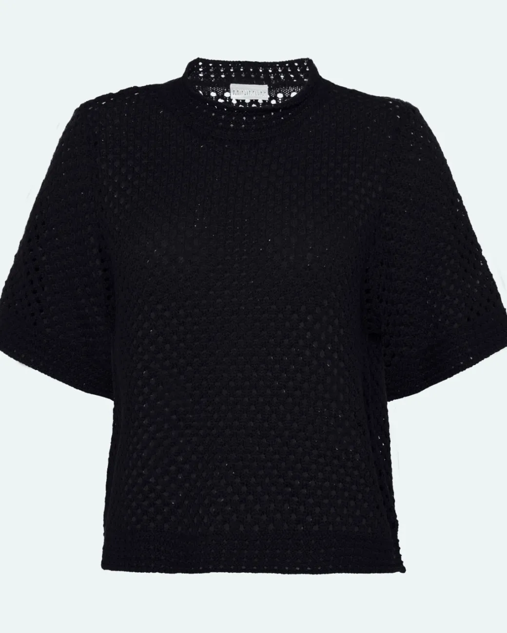 Minimum Knits | Lily crochet t-shirt 4119 - Black