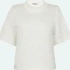 Minimum Knits | Lily crochet t-shirt 4119 - Coco Milk CocoMilk