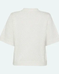 Minimum Knits | Lily crochet t-shirt 4119 - Coco Milk CocoMilk