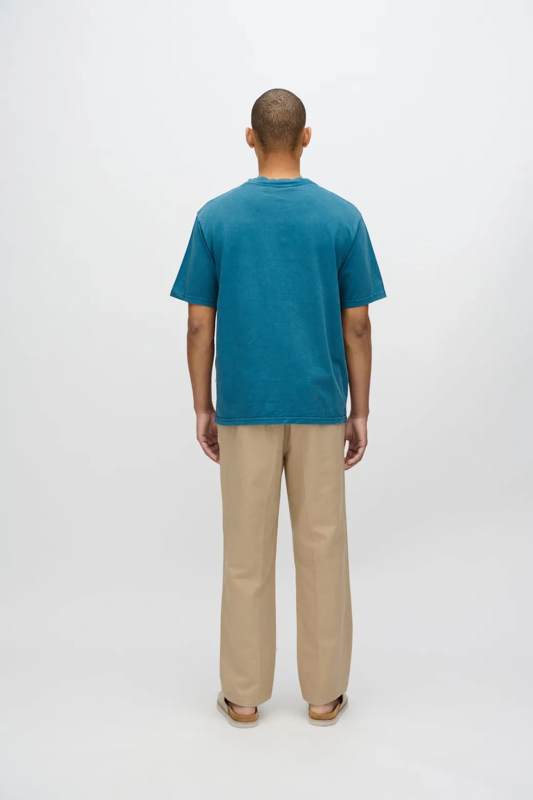 Minimum T-Shirts | Lono short sleeved t-shirt 3412 - Blue Ashes BlueAshes