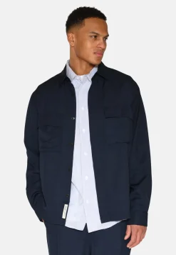 Minimum Shirts | Overshirts | Maxson overshirt 4143 - Sky Captain SkyCaptain