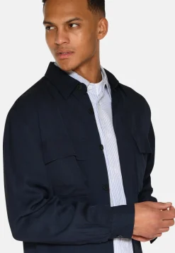 Minimum Shirts | Overshirts | Maxson overshirt 4143 - Sky Captain SkyCaptain