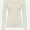 Minimum Knits | Natashas long sleeved t-shirt 3736 - Coco Milk CocoMilk