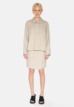 Minimum Shirts | Olena overshirt 4140 - Brown Rice BrownRice