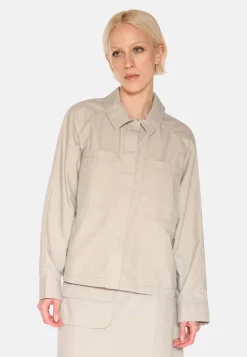 Minimum Shirts | Olena overshirt 4140 - Brown Rice BrownRice