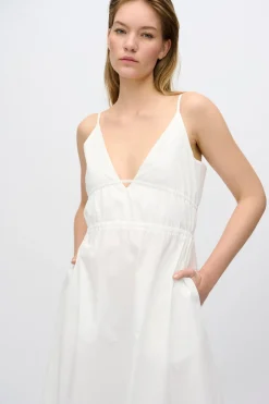 Minimum Dresses | Olivia midi dress 4238 - Coco Milk CocoMilk