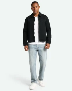 Minimum Overshirts | Shirts | Owen Reg 3925 Overshirt - Black